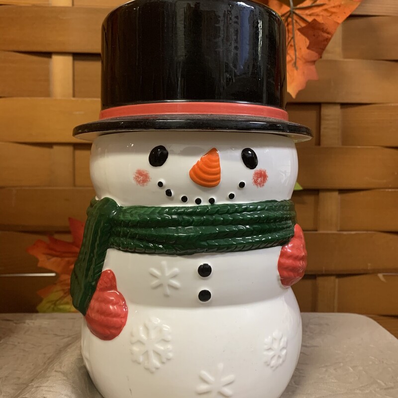 Snowman Cookie Jar