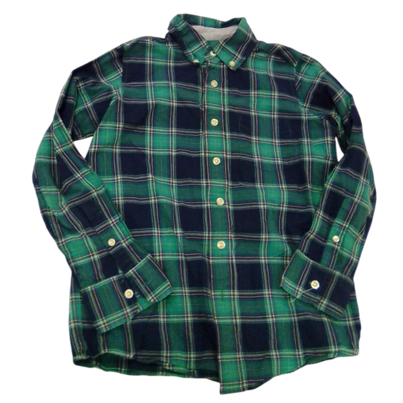 Long Sleeve Shirt: Plaid