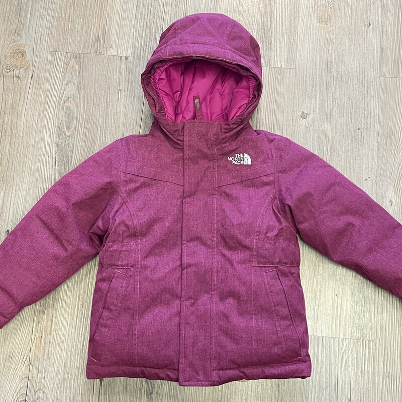 Northface Down Winter Jacket, Fuchsia, Size: 3Y
Missing Removable faux fur
75% Goose Down