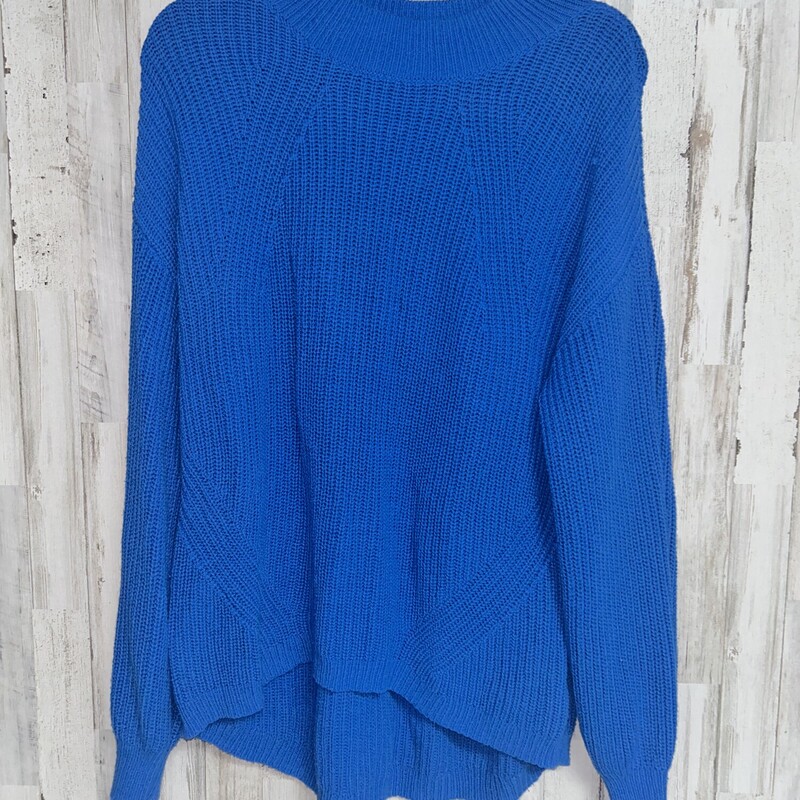 L Aqua Knit Sweater