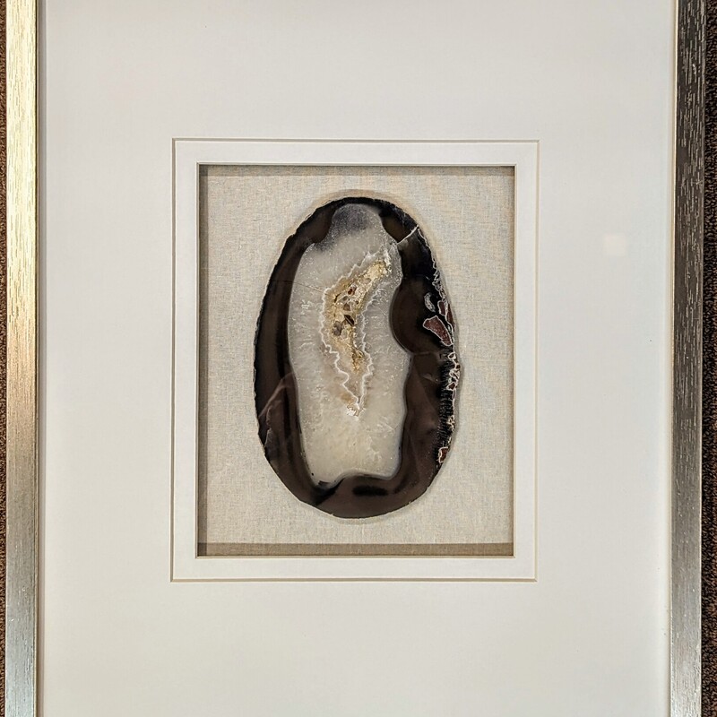 Framed Geode Slice