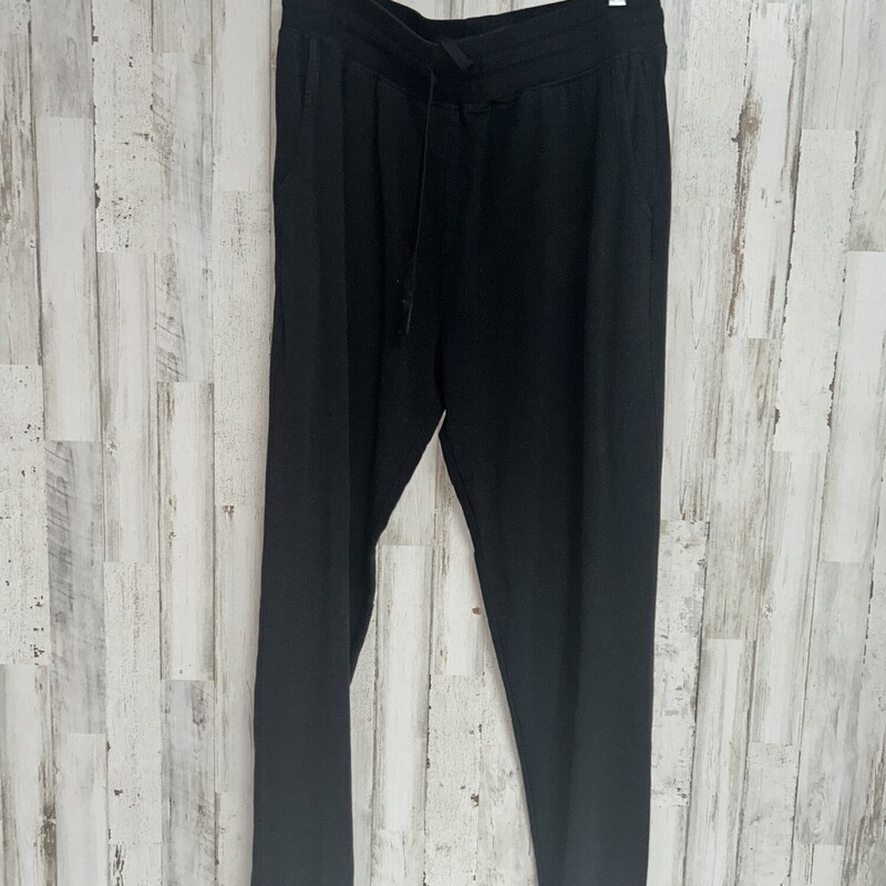 M Black Drawstring Jogger