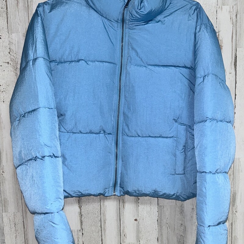 S Blue Puffer Jacket