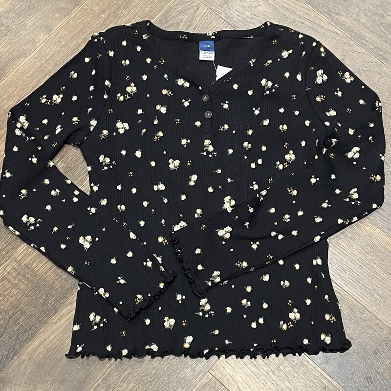 Old Navy Ls, Floral, Size: 8Y