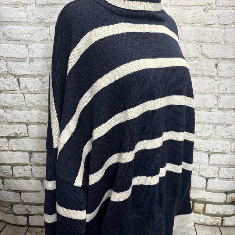 Topshop, Stripe, Size: Medium