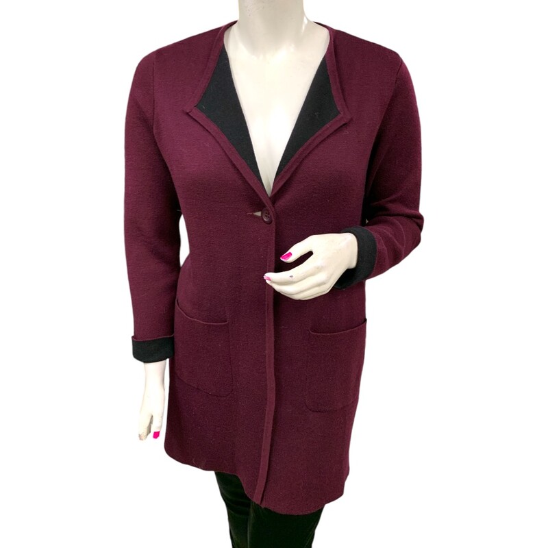 Catherine Malandrino, Maroon, Size: XL