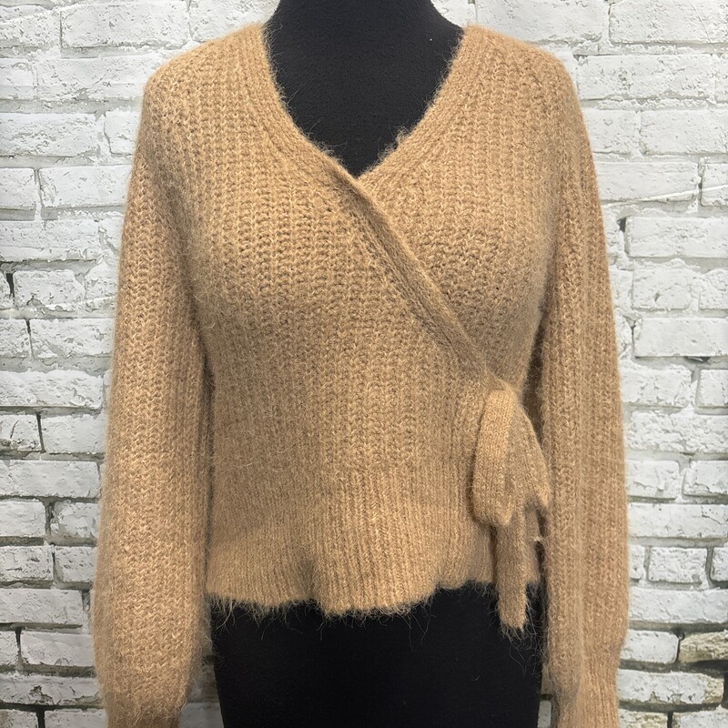 Express, Tan, Size: Small