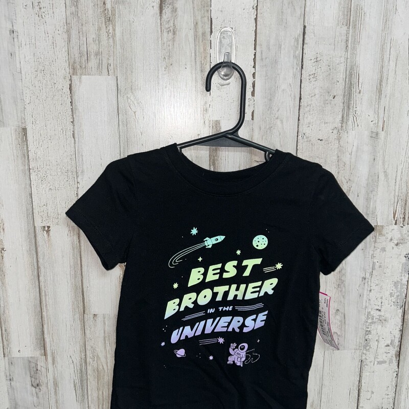 2T Best Bro In The Univer, Black, Size: Boy 2T-4T