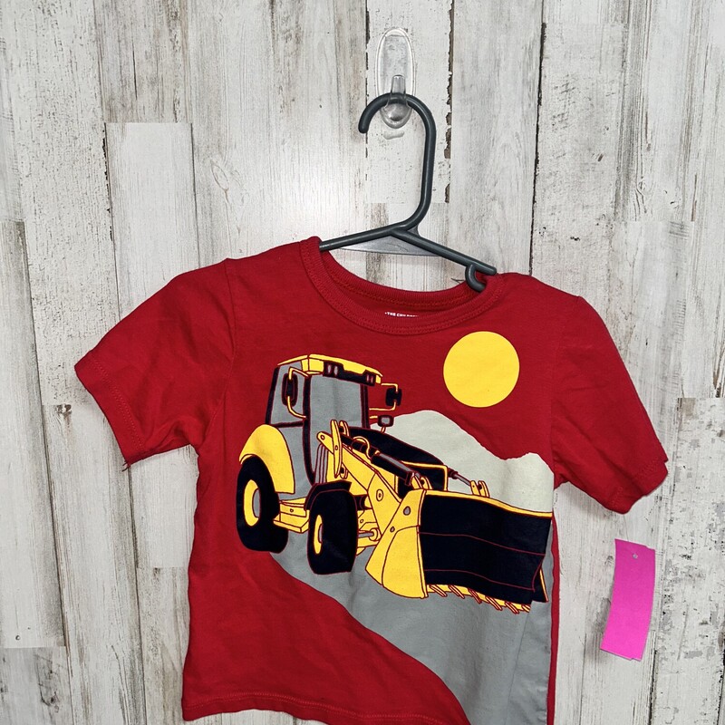 2T Red Dump Truck Tee, Red, Size: Boy 2T-4T