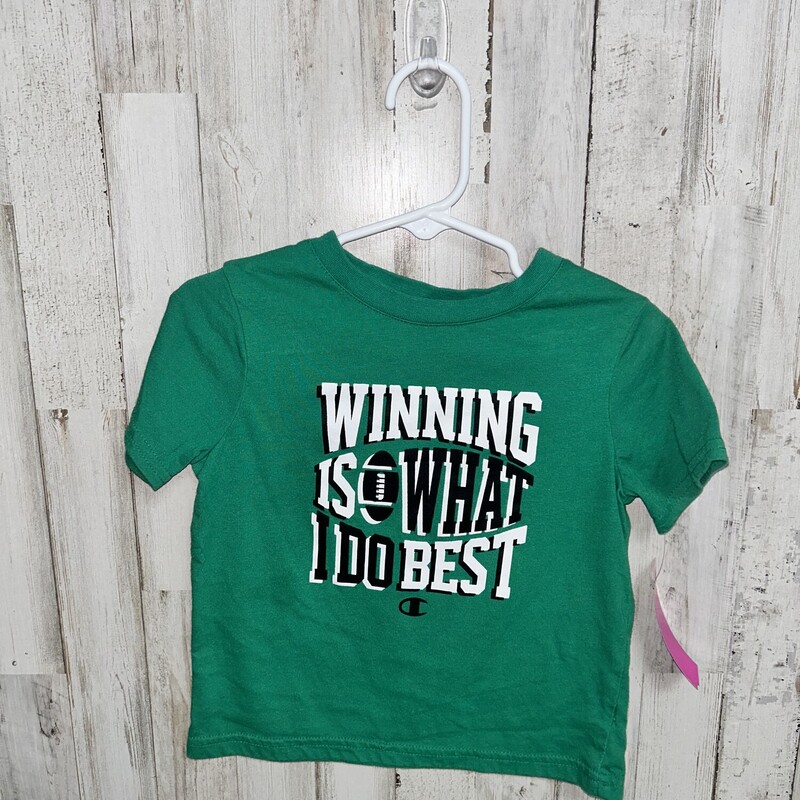 2T Winning Is What I Do T, Green, Size: Boy 2T-4T