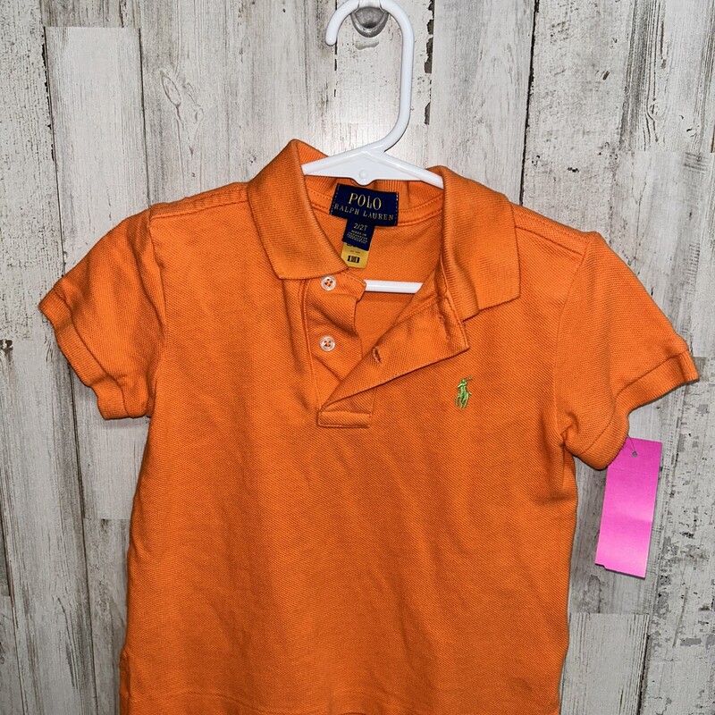 2T Orange Logo Polo