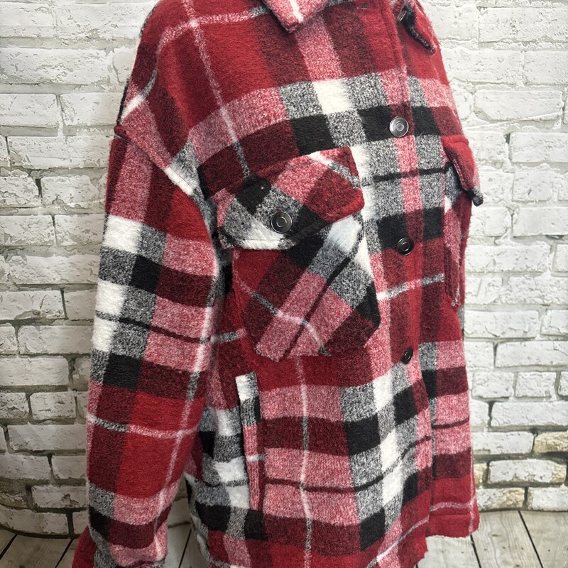 Black Tape, Plaid, Size: Medium