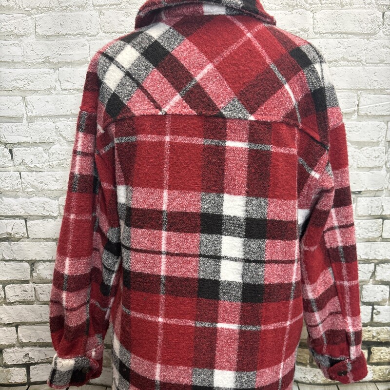 Black Tape, Plaid, Size: Medium