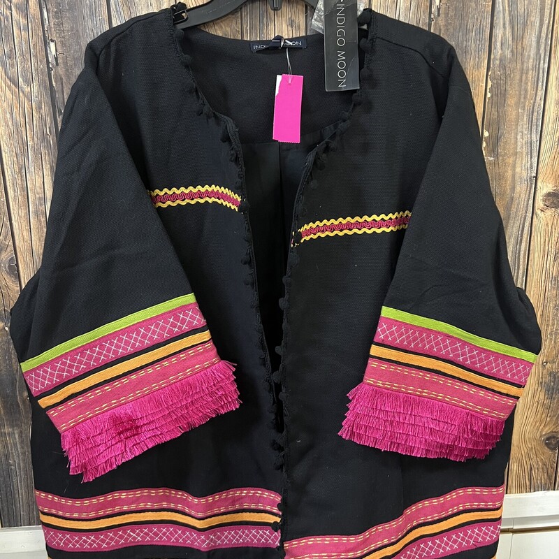 Nwt  Black Colorful Long, Size: 3x