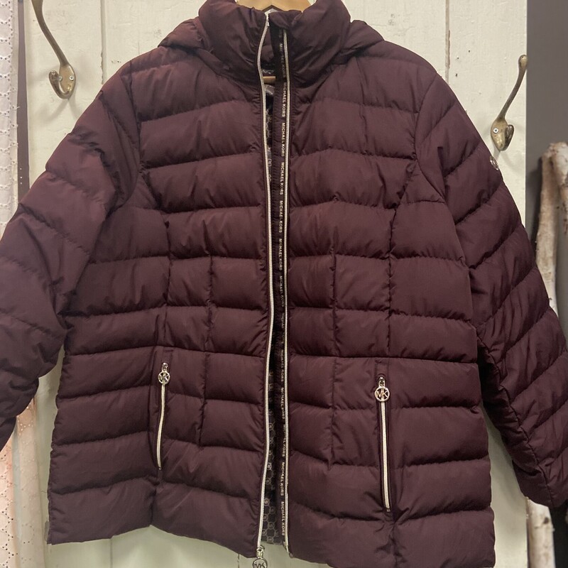 Mar Pff Pck Down Coat<br />
Purple<br />
Size: 2X R $149