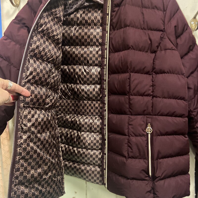 Mar Pff Pck Down Coat<br />
Purple<br />
Size: 2X R $149