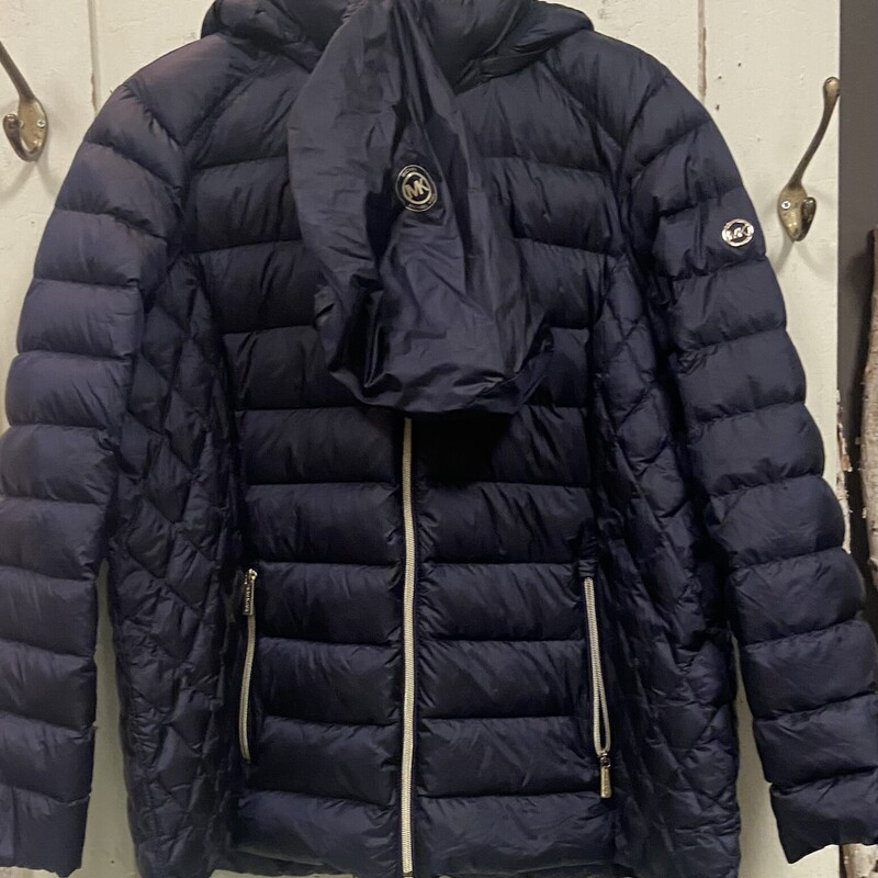 Indigo Pff Pck Dwn Coat<br />
Indigo<br />
Size: 2X R $149