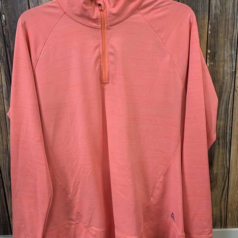 Coral Reebok Halfzip