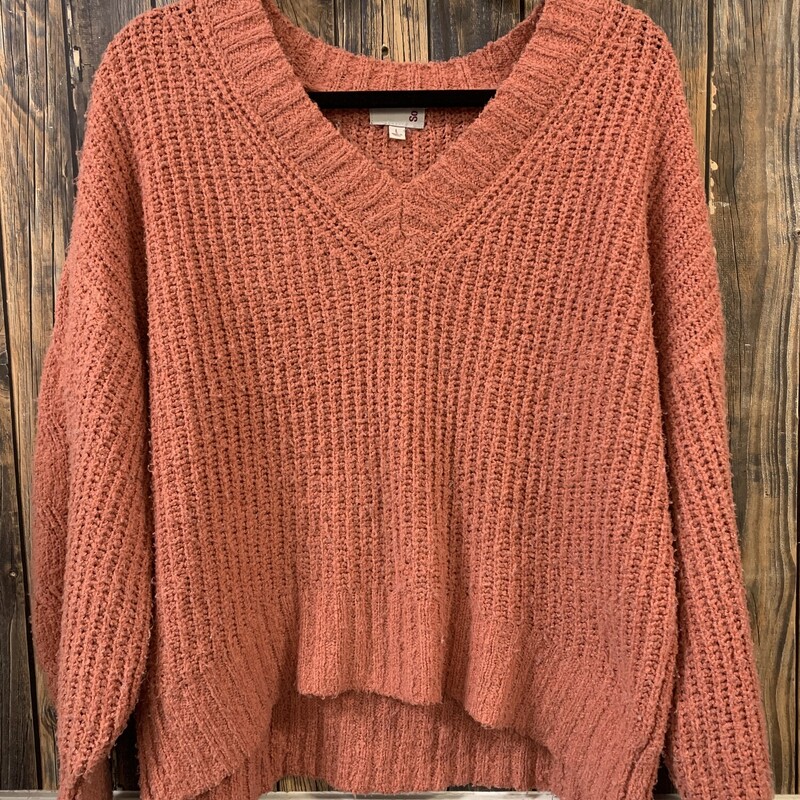 Coral Sweater, Size: L