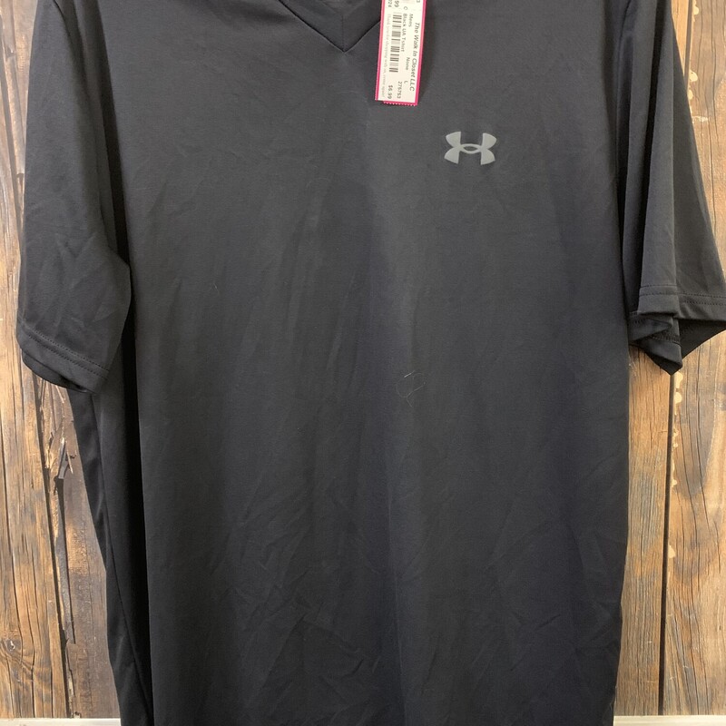 Black UA Tshirt, Size: L