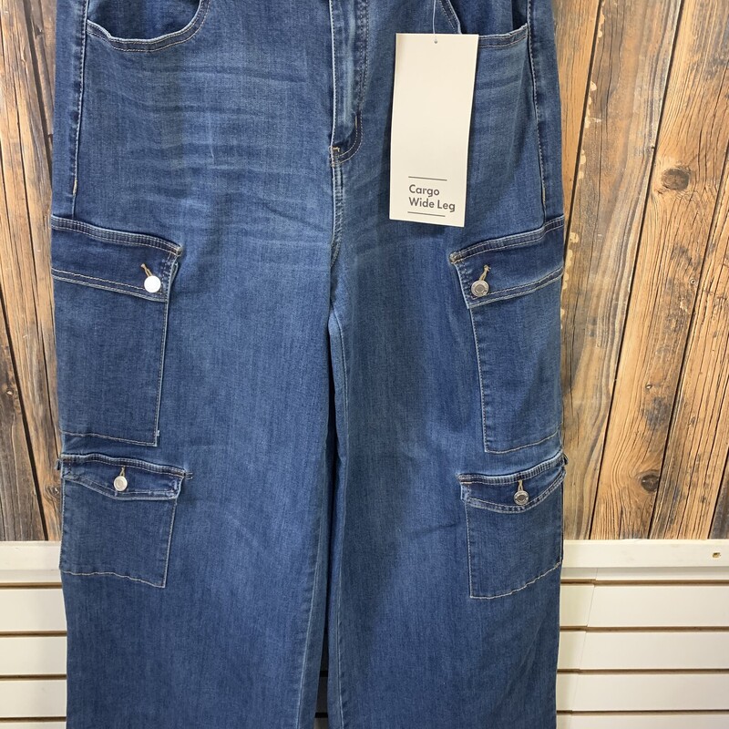 NWT Jeans Wide Leg, Size: L 12-14