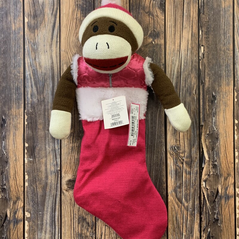 NWT Sock Monkey Stocking