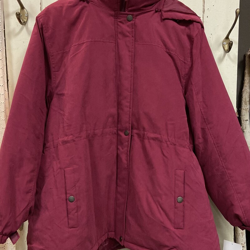 NWT Pnk H2O Rsist Coat