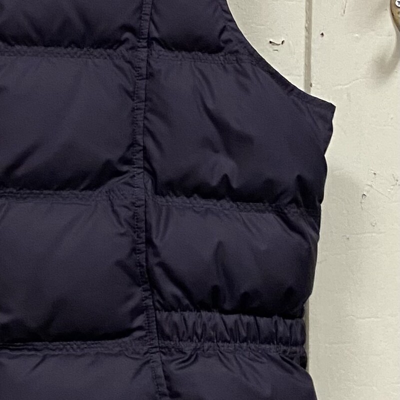 Prple Quilt Down Vest<br />
Purple<br />
Size: Large