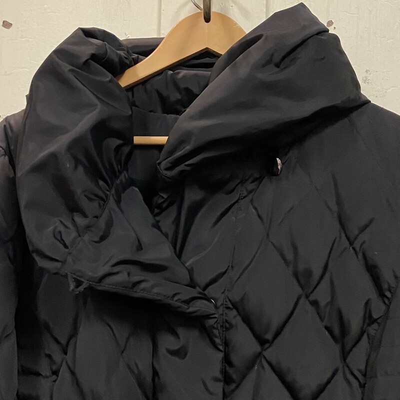 Blk Quilted Down Coat<br />
Black<br />
Size: 1X R $169