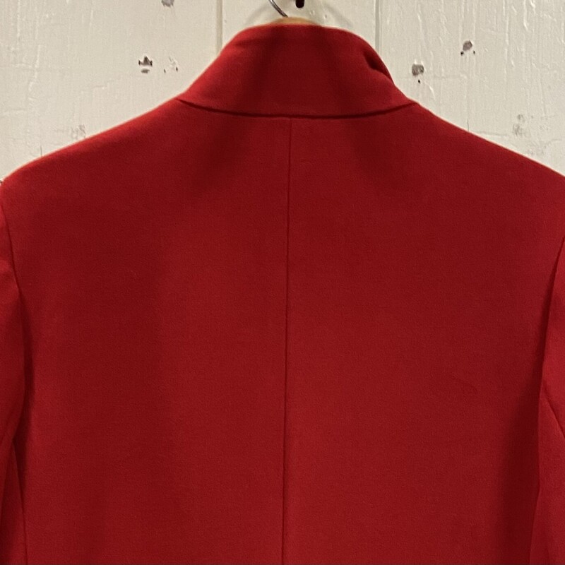 Red Zip Snap Coat<br />
Red<br />
Size: Large