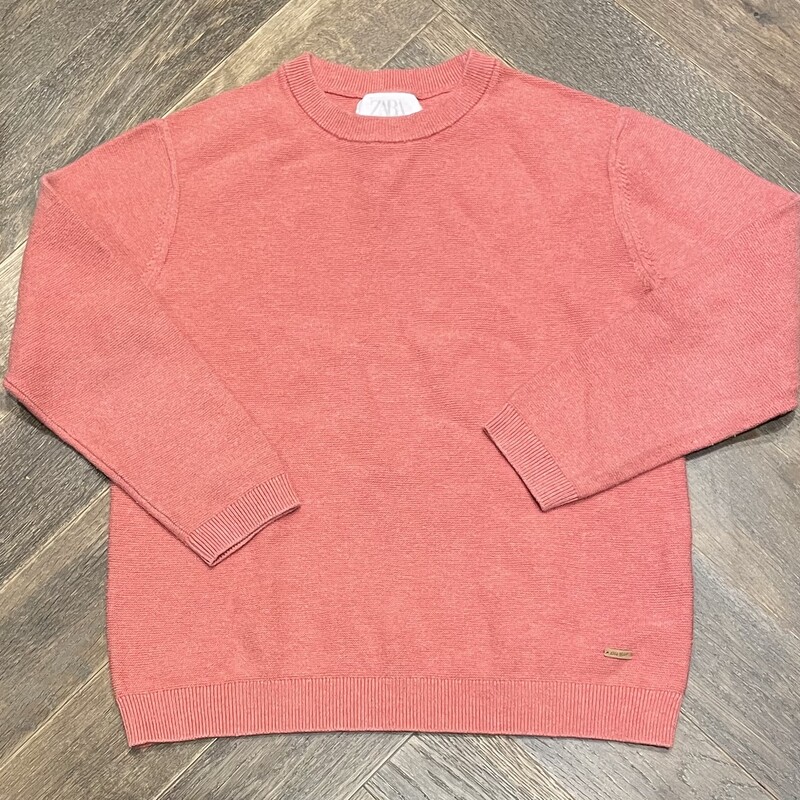 Zara Knit Sweater, Coral, Size: 10Y