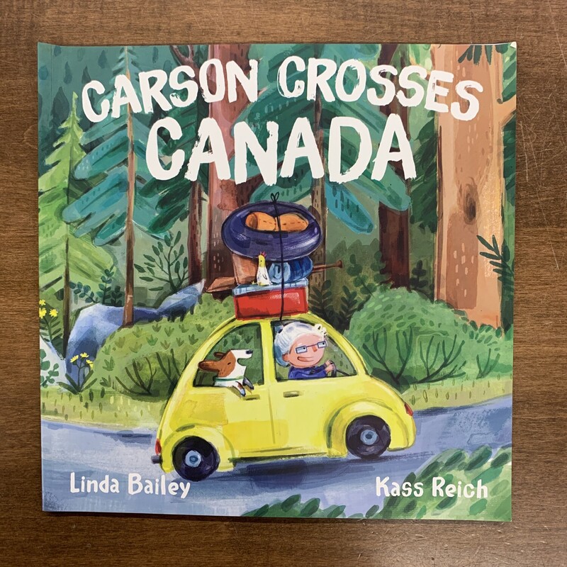 Carson Crosses Canada, Size: Back, Item: Paper