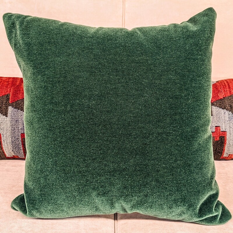 Eastern Accents Faux Mohair Pillow
Green Tan Size: 18 x 18H
Retails: $144+