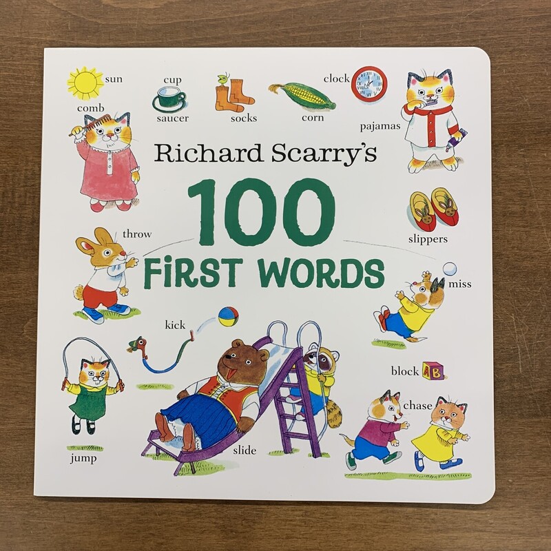 Richard Scarry, Size: Back, Item: Paper