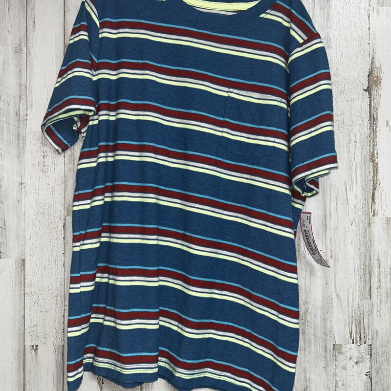 14/16 Blue Striped Tee