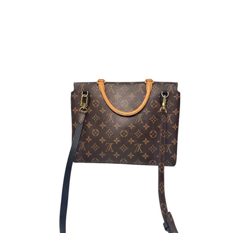 Louis Vuitton Marignan<br />
Louis Vuitton Marignan Monogram Black<br />
Scratching to the front hardware. In very good condition.<br />
<br />
Date Code: SD1128<br />
<br />
Dimensions:<br />
11W x 9H x 4D<br />
4 handle drop<br />
20 strap drop<br />
<br />
Does not come with original dust bag or box.