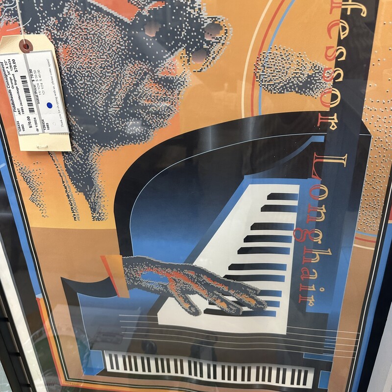 1993 Jazz Heritage Signed Poster<br />
Size: 34 X 22