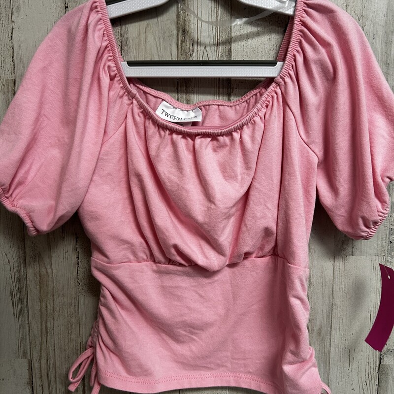 14 Pink Scrunch Top