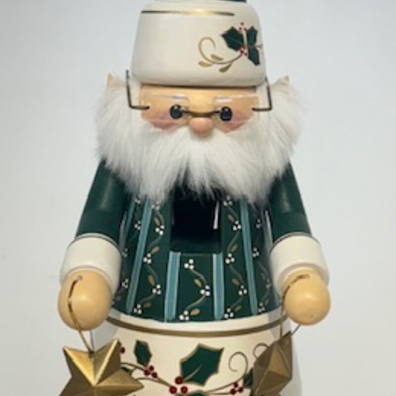 Zims Irish Elf Nutcracker
Green White Gold Size: 5 x 15H
Original box included