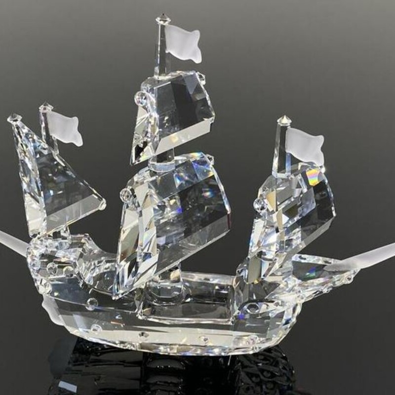 Swarovski Ship Figurine