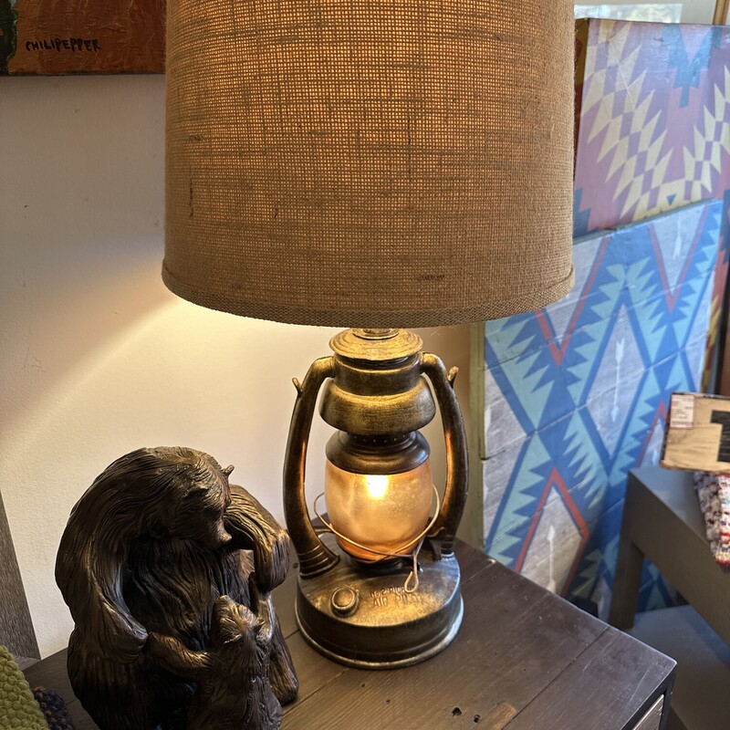 Oil Lantern Table Lamp