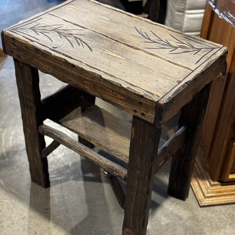 Rustic Tahoe Side Table