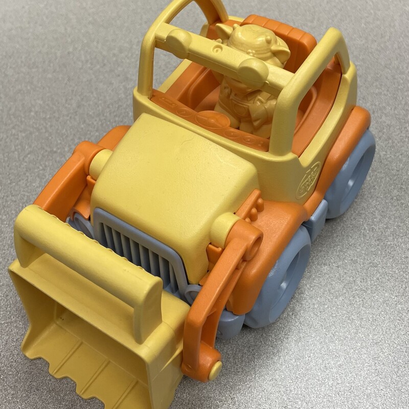 Green Toys Bulldozer, Orange, Size: Pre-owned