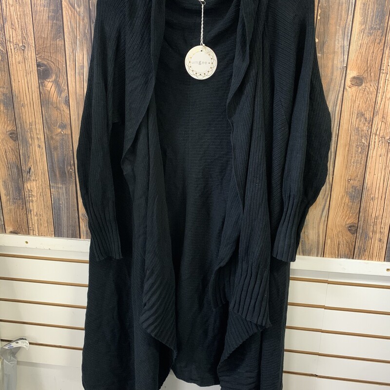 NWT UMGEE Black Cardigan