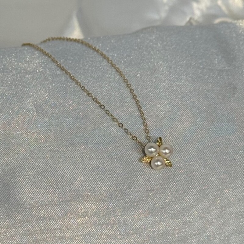 14K 3Pearl Necklace