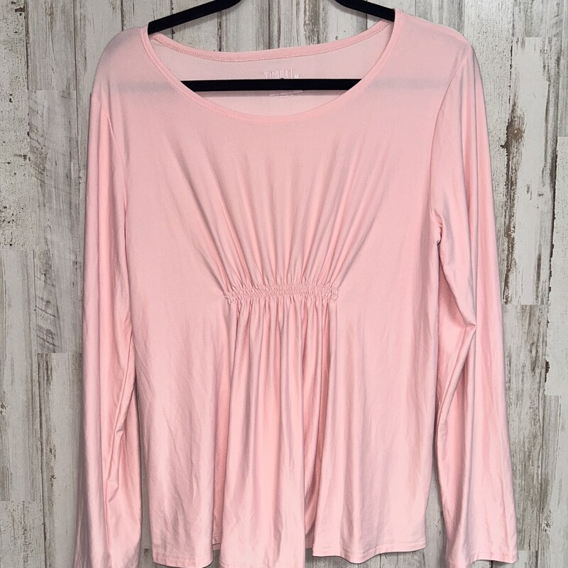 M Pink Maternity Top, Pink, Size: Maternity