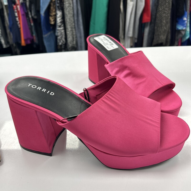 Torrid Platform Pumps NEW, Pink, Size: 10.5