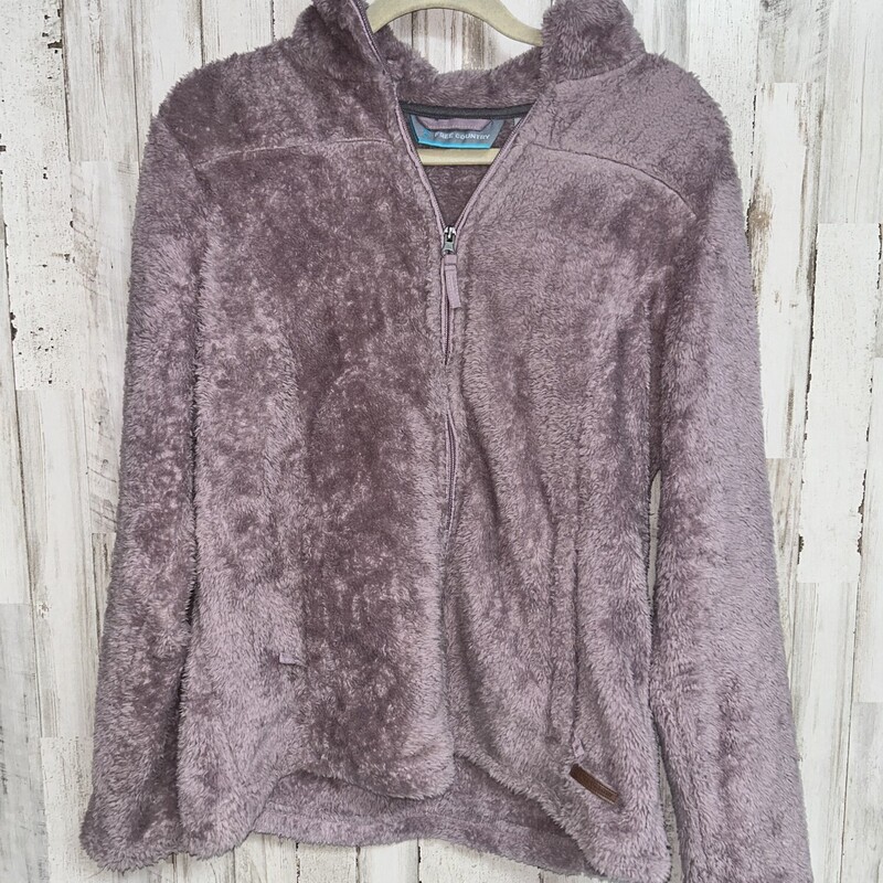 L Purple Fuzzy Jacket