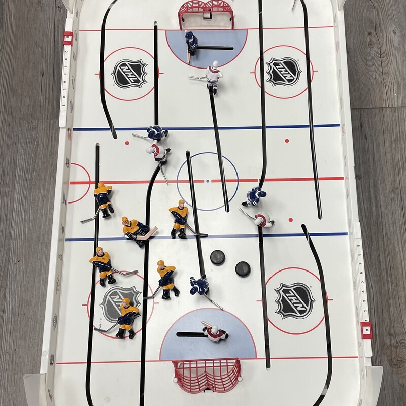 Stanley Table Top Hockey, White, Size: Pre-owned