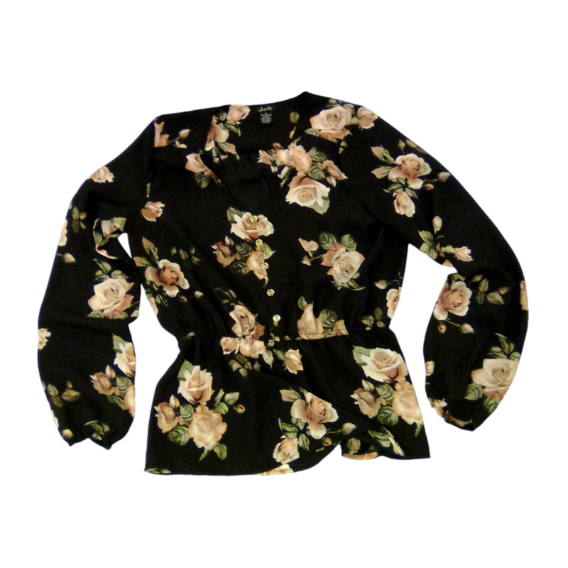 Long Sleeve Shirt: Floral